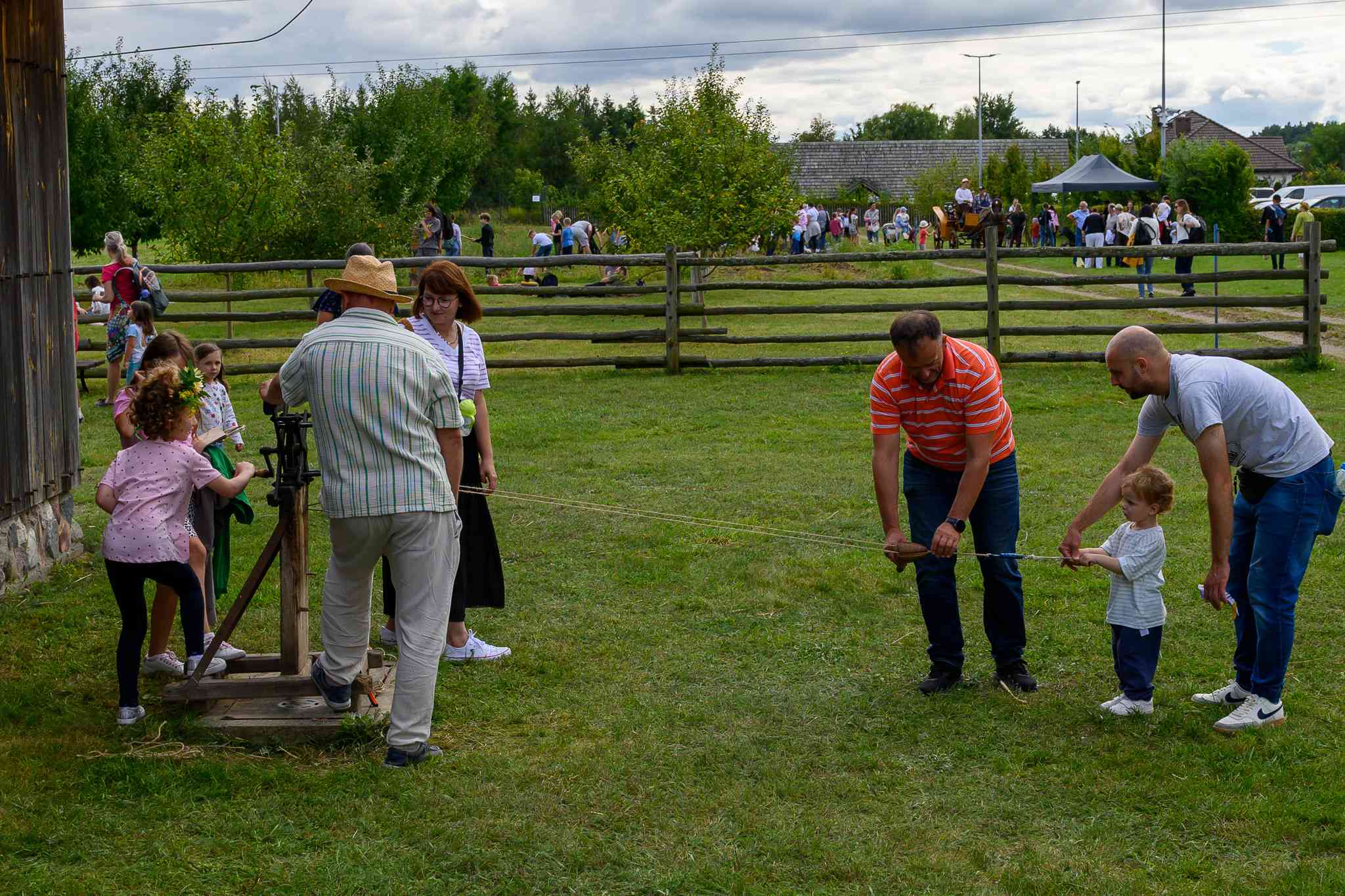 Plecenie liny konopnej
